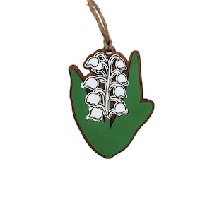 Lily of the Valley Christmas Ornament