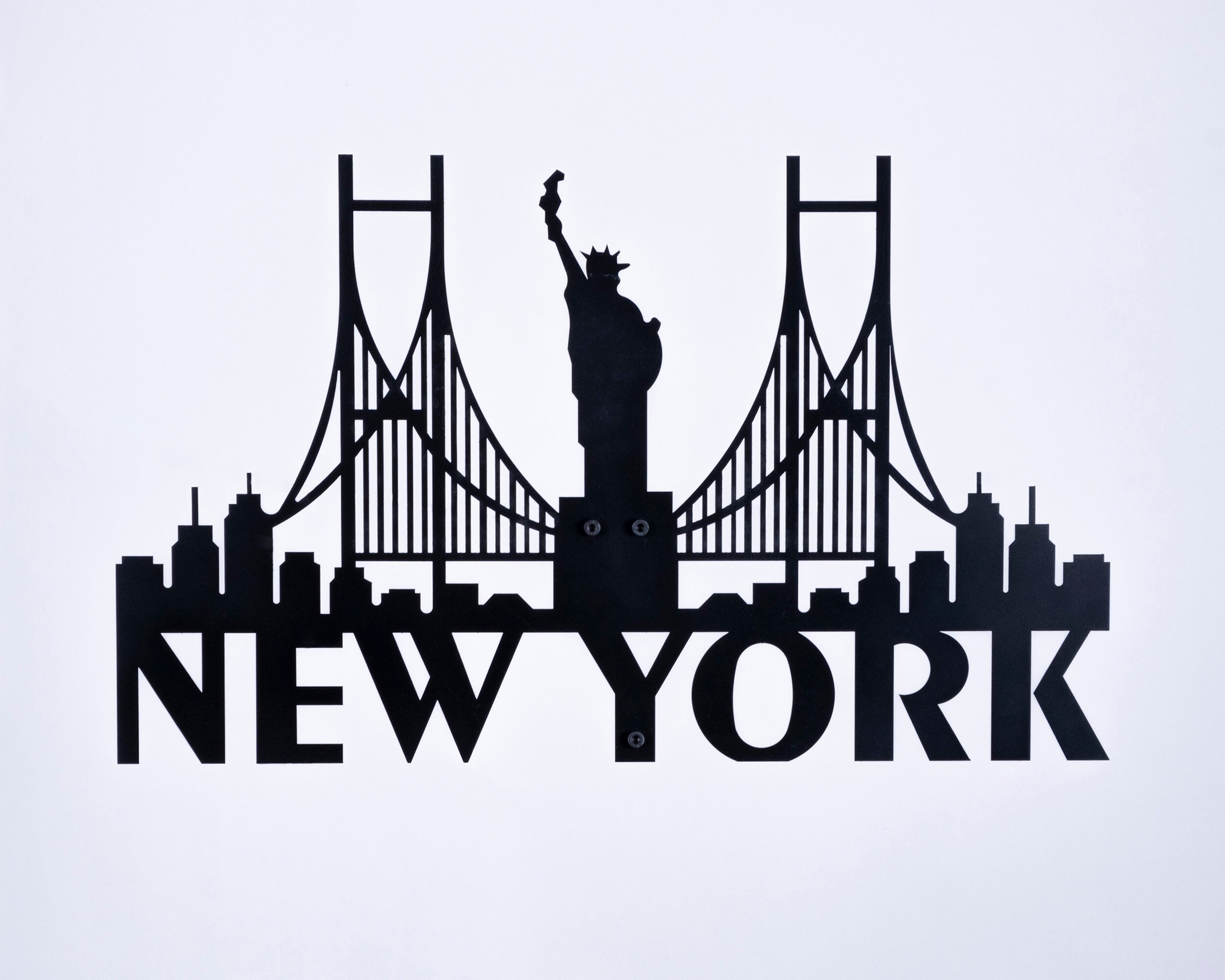 New York Metal Wall Art City Silhouette Metal Wall Art New Etsy Canada