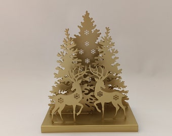 Christmas Tree Metal Napkin Holder, Seasonal Tree Design Napkin Rack, Festive Elegance for Your Dining Table, Best Christimas Gifts