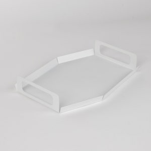 Montecito Home 16x12 Decorative Coffee Table Tray - Ottoman Tray