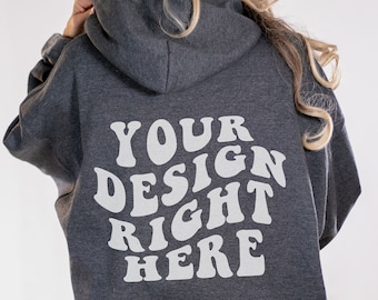 Mockup Mockup Gildan 18500 Dark Heather Mockup Mock Up Trendy Hoody Gildan Mock Sand Mock Oversize Moletom Estético Preppy