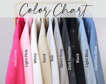 Gildan 18500 Color Chart | Gildan Hoodie Color Chart | Color Swatch 10 Colors | 18500 Color Chart | Hoodie Color Chart