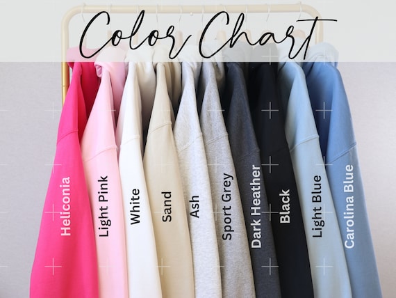 Gildan 18500 Color Chart | Gildan Hoodie Color Chart | Color Swatch 10 Colors | 18500 Color Chart | Hoodie Color Chart