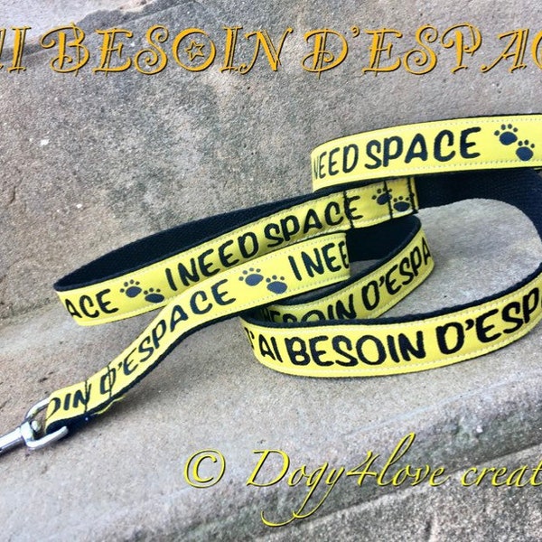 Collier « j’ai besoin d’espace »