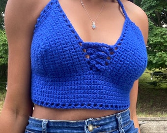 Handmade Crochet Butterfly Top 100% Cotton - Etsy