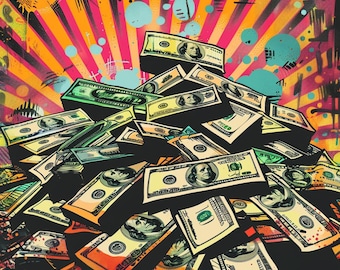 Pop Art Money Print (Digital Download)