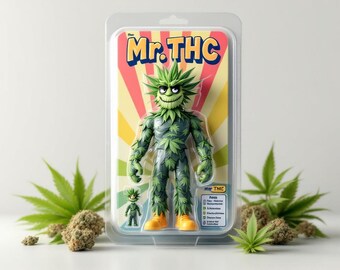 Custom Action Figure Portrait, Personalized Toy Box Art (Digital File)