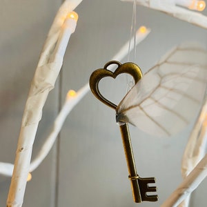 Wizarding flying keys witchcraft and wizardry antique winged keys