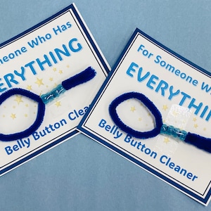 Belly Button Cleaner | Joke, stocking filler, gift, funny, for someone that has everything