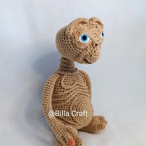 E.T. Crochet Doll Amigurumi Pattern, PDF Pattern, English Us / Uk / Pt