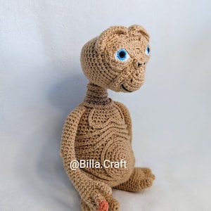 E.T. Crochet Doll Amigurumi Pattern, PDF Pattern, English Us / Uk / Pt