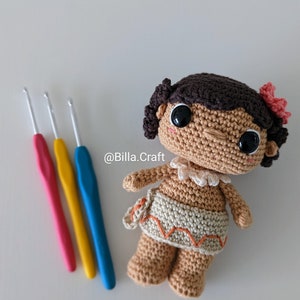 Crochet Maui's Fish Hook Pattern From the Movie Moanathis Item is Only the  Crochet Pattern Not a Finished Product 