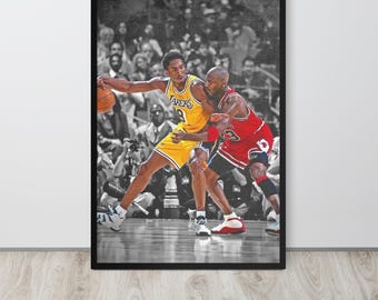 michael jordan guarding kobe bryant