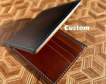 Custom Handmade Leather Wallet | Buttero Leather wallet | Luxury Leather goods