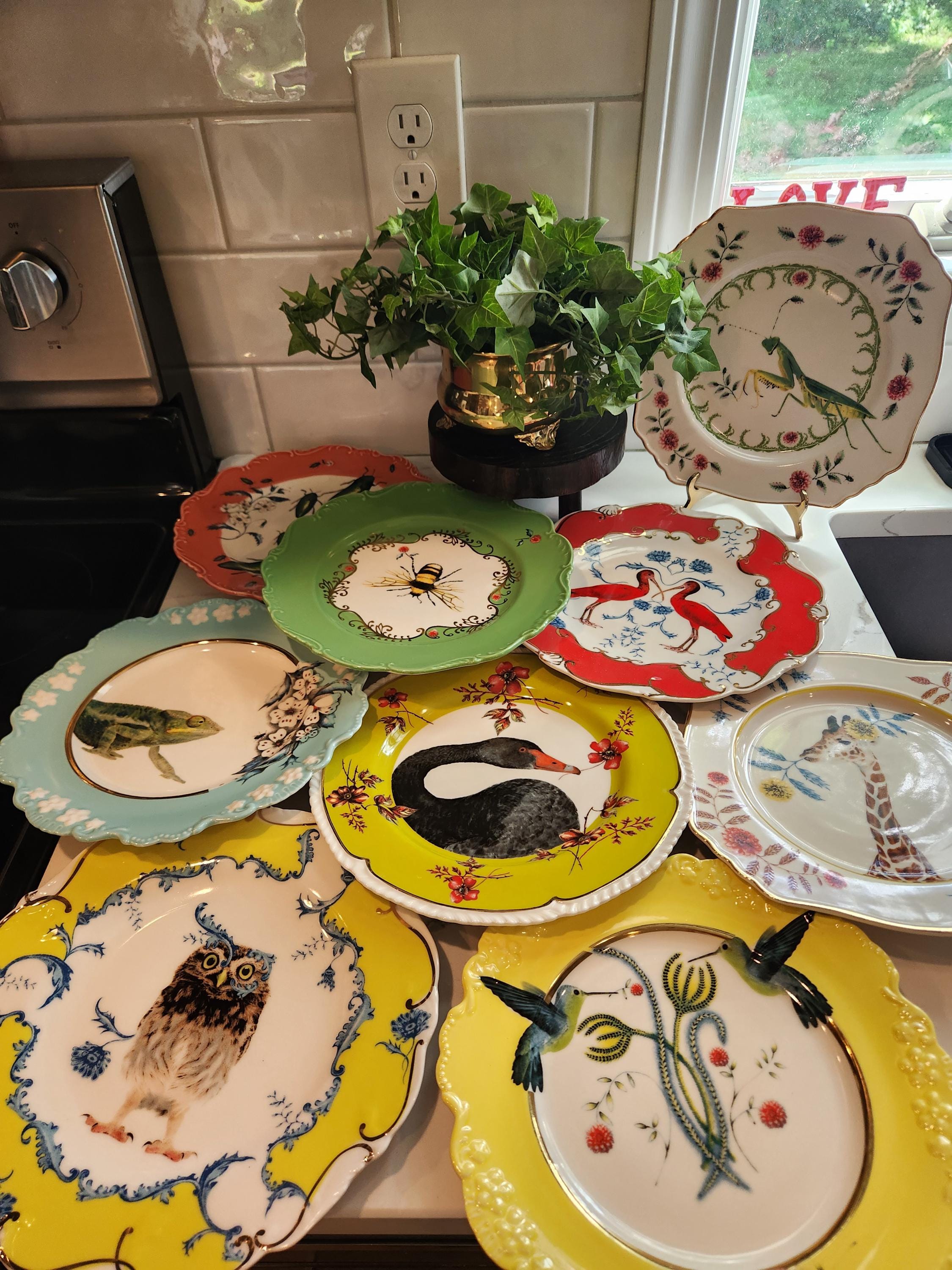 Lou Rota Nature Table Plates - Etsy