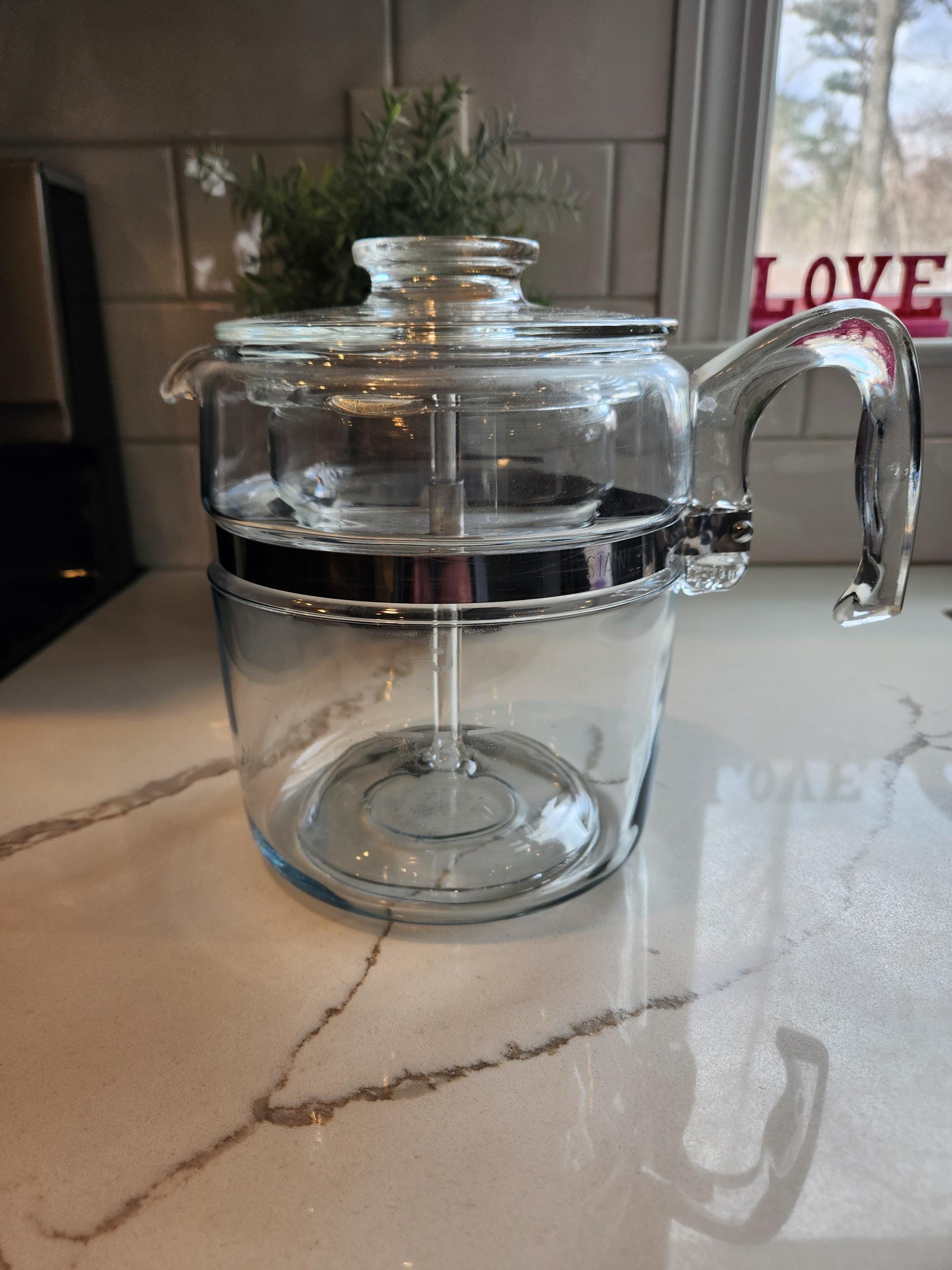 9 Cup Pyrex Percolator - Etsy