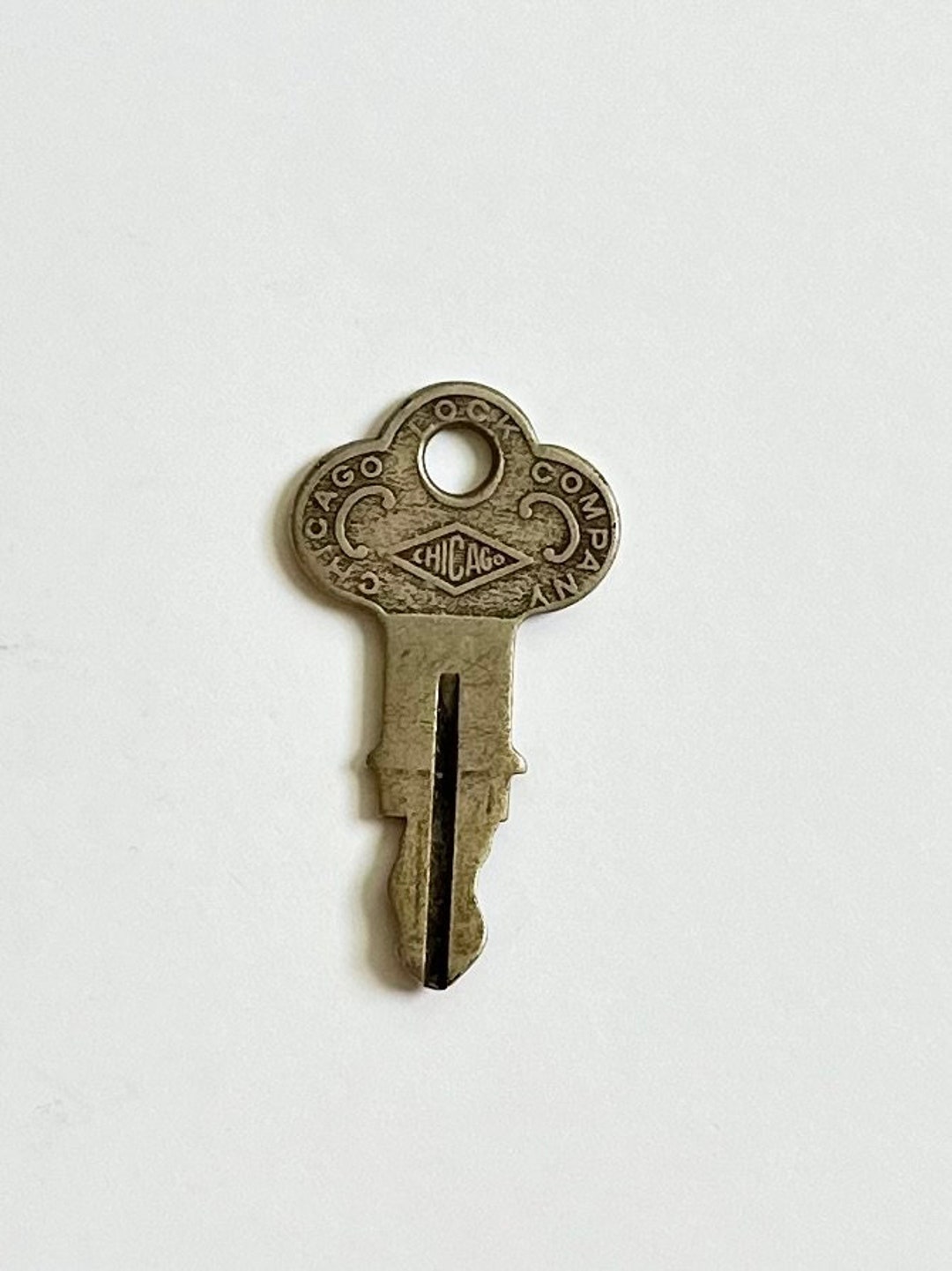 Chicago Lock Co Vintage Key Etsy