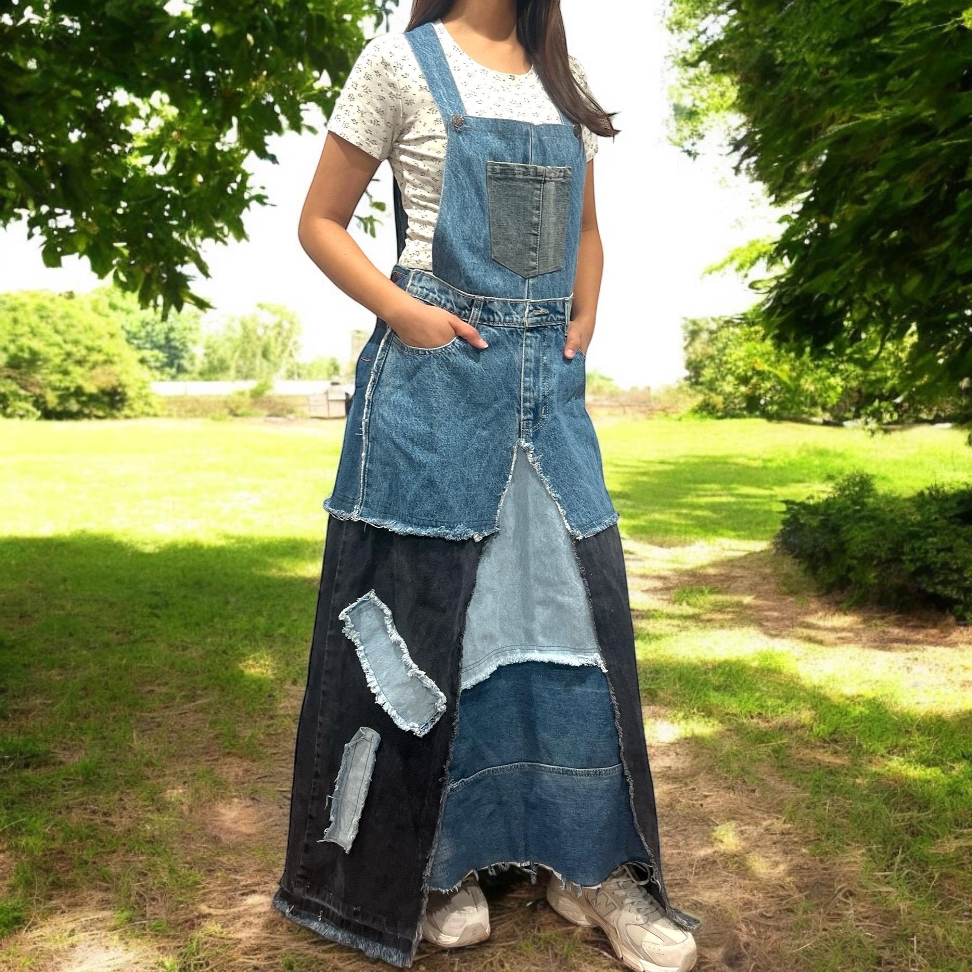 Britney Denim Dress - Etsy New Zealand Britney Denim Dress - Etsy New Zealand