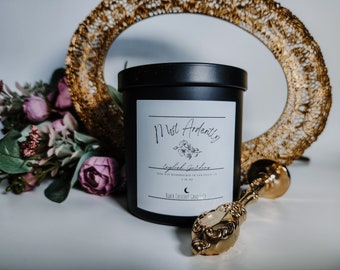 Most Ardently | soy candle, literary candle, book candle, pride and prejudice