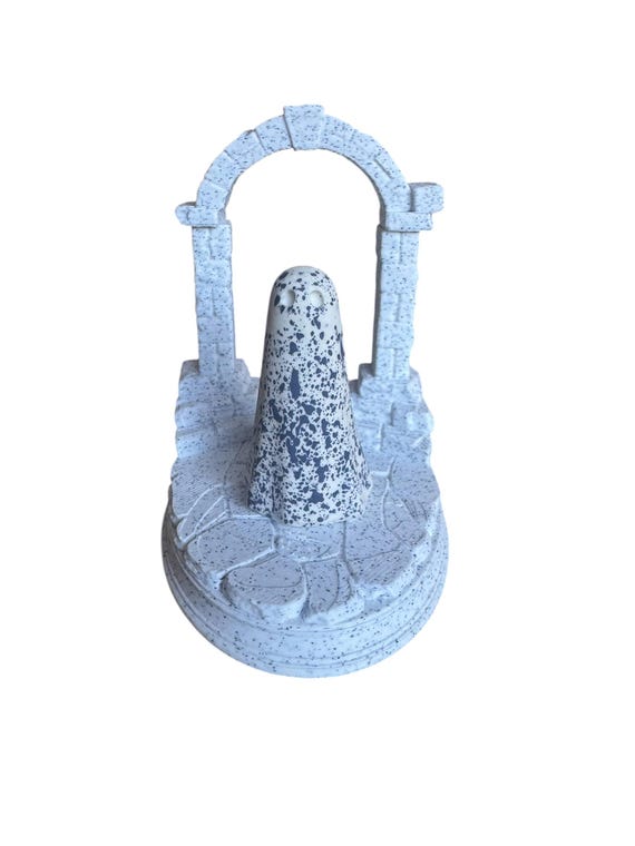 York Ghost Stand Stone Plinth Arch Ghost Merchants Display Figures Statues Collectable Customisable