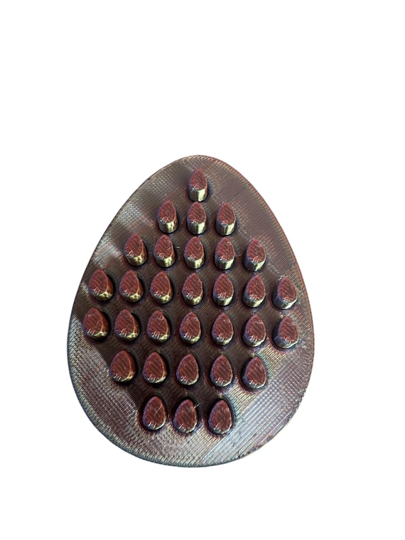 Easter egg clicky Push pins fidget tactile textured 3D printed
