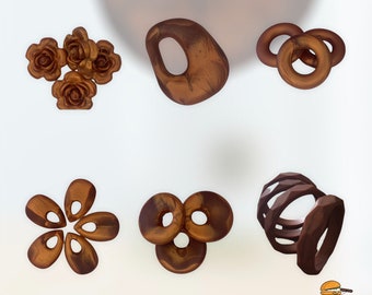 Copper Chewelry Pendant: Lightweight Silicone Fidget Necklace