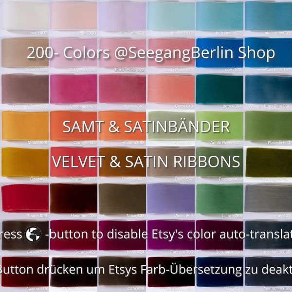 Ruban de satin: Echantillon de couleur, échantillon de matériau, schéma de couleurs de tissu, conseil en couleurs, concept de couleurs