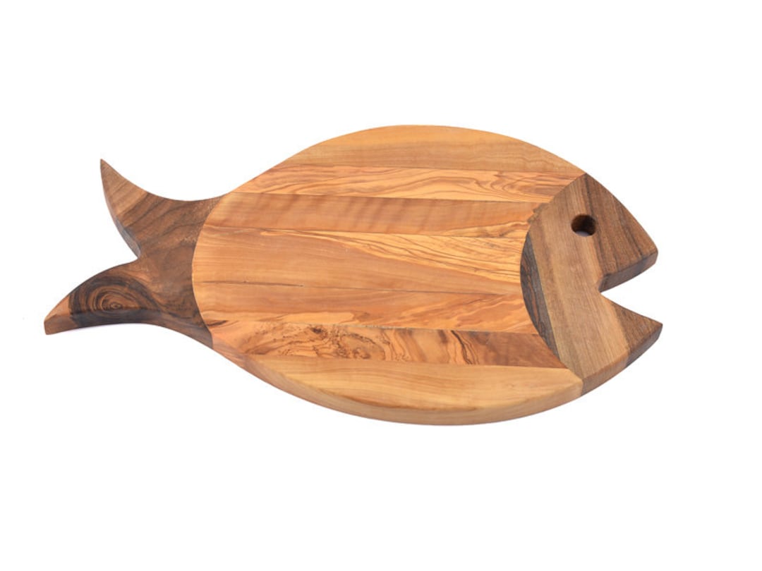 Handmade Fish Charcuterie Board,natural Wood Cutting Board,chopping