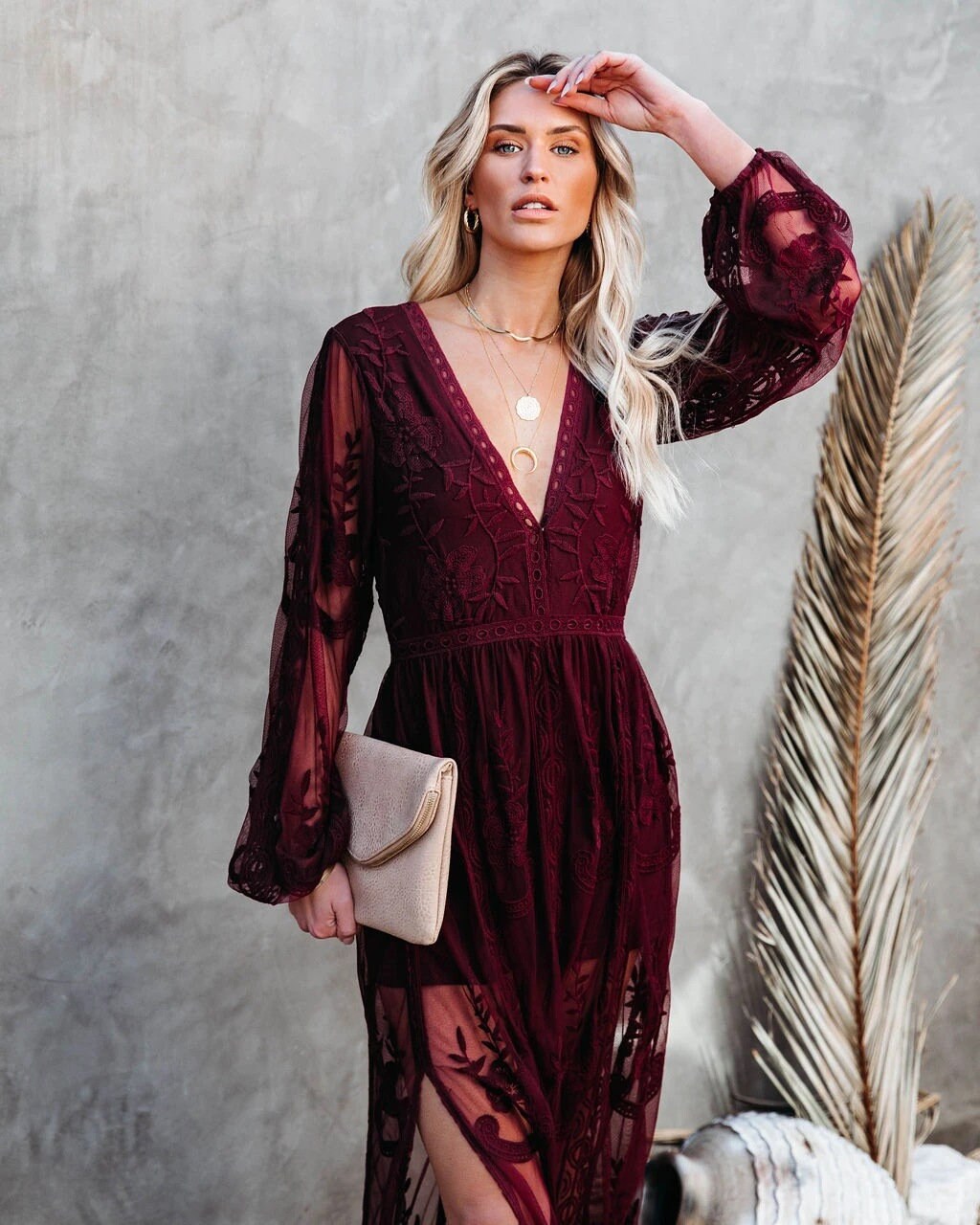 Lace Beach Maxi Dress South Beach Lace Beach Maxi Dress With Bow Detail And  Back Slit
