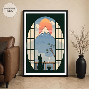 Japanese Landscape Poster, Mount Fuji Wall Art, Japandi Decor Print, Traditional Japan Illustration, Minimalist Nature Artwork, Wabi Sabi Interior, Zen Wall Decor
Japanese Poster, Mount Fuji Art, Japandi Decor, Japan Wall Art, Japanese Landscape, Wabi Sabi Art, Cat Wall Art, Tea Poster, Sunset Landscape, Minimalist Poster, Nature Wall Art, Japanese Print, Scandinavian Art, Zen Decor, Asian Wall Art, Fuji Poster, Living Room Art, Japanese Decor, Travel Poster, Mountain Art