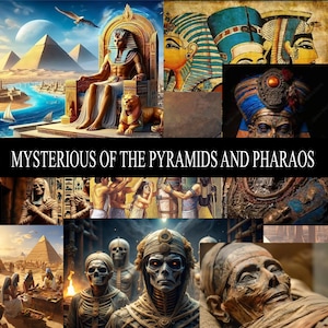 Mysteries of Pyramids & Pharaos - Altes Ägypten Geschichte Archäologie, Pharao Geheimnisse, Pyramiden Entdeckungen, Ägyptische Kultur e-book