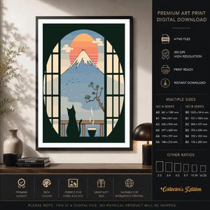 Japanese Landscape Poster, Mount Fuji Wall Art, Japandi Decor Print, Traditional Japan Illustration, Minimalist Nature Artwork, Wabi Sabi Interior, Zen Wall Decor
Japanese Poster, Mount Fuji Art, Japandi Decor, Japan Wall Art, Japanese Landscape, Wabi Sabi Art, Cat Wall Art, Tea Poster, Sunset Landscape, Minimalist Poster, Nature Wall Art, Japanese Print, Scandinavian Art, Zen Decor, Asian Wall Art, Fuji Poster, Living Room Art, Japanese Decor, Travel Poster, Mountain Art