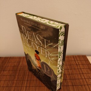 The Beast Player by Nahoko Uehashi with Handpainted Stencil Edges Special Edition