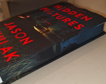Hidden Pictures by Jason Rekulak Custom Painted Edge Copy