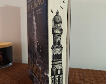 Babel by R.F. Kuang Custom Hand Painted Edge Special Edition