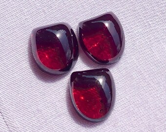 7.40karat 100% natürliche rote Granat Tung Form facettierte rote Farbe Edelstein 7 x 8 mm Lupe sauber machen für Schmuck zu einem vernünftigen Preis.