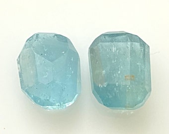 Ein kalibrierter Milky Aquamarine Tumble Cut nicht erhitzt nicht behandelt 9,40 Karat gute Qualität loser Edelstein für die Schmuckherstellung zum Großhandelspreis.