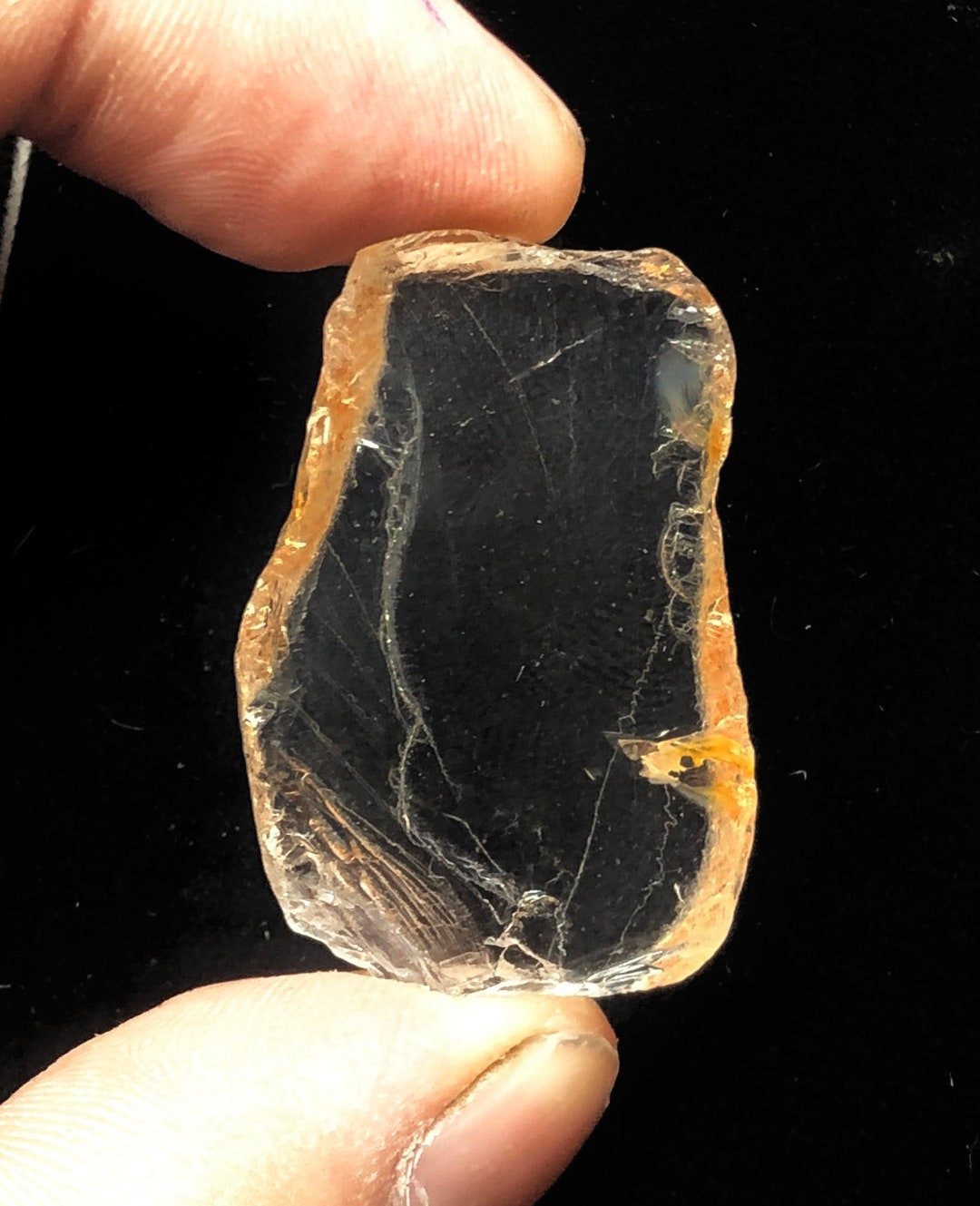 Topaze Citron Naturelle Brute 558,12 Ct - Gemme Transparente Non Taillée, 2 Pièces