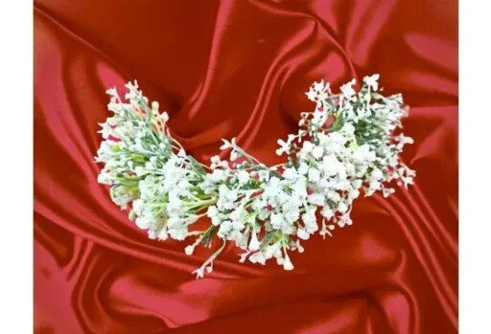 Traditional Indian Hair Accessories Gajra Artificial Flower Etsy
