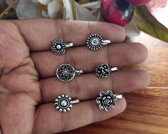 Buy Oxidized Nose Ring Online In India 