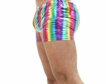 shiny hotpants