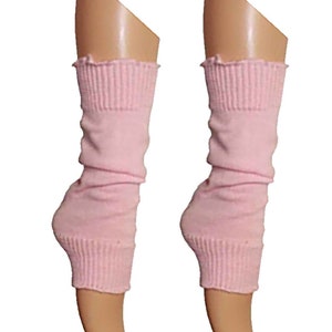 Womens 80s Fancy Stripe Leg Warmers Ladies Fancy Dress Party Wear Leg Warmers 