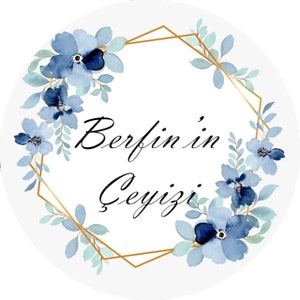 Adhesivo Çeyiz DIN A4 30 x 21 cm | Damat y Gelin Bohca 20