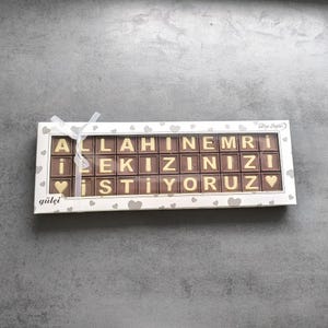 Engagement Chocolate | Traditional Turkish Culture | Kiz Isteme | Engagement | Allahin Emriyle Kizinizi Istiyoruz