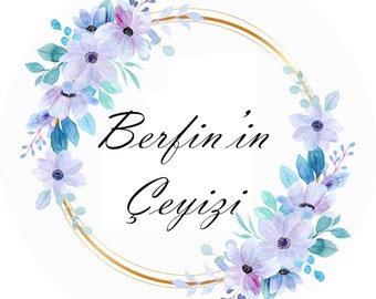 Çeyiz-sticker DIN A4 30 x 21 cm | Damat en Gelin Bohca 21