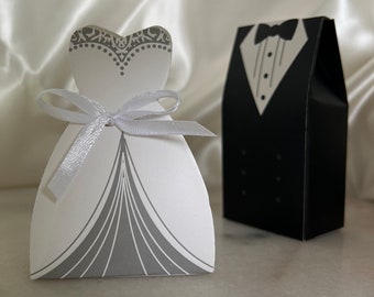 Bruid en Bruidegom Box Set met Nikah Seker Wedding Candy Favors Wedding Engagement Babyshower