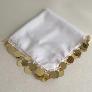 10x Luxo Halay Mendili grande 30 x 30 cm dança panos Dügün casamento noivado Kina Mendil