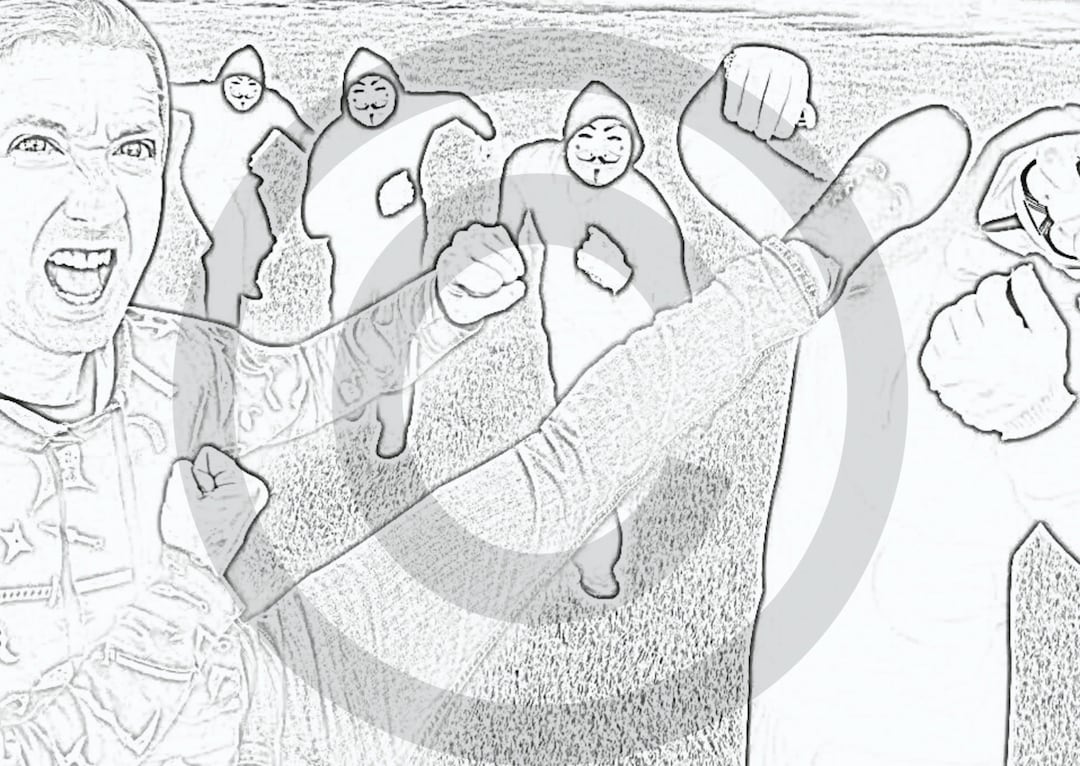 Spy Ninja Colouring Page Printables Etsy Finland