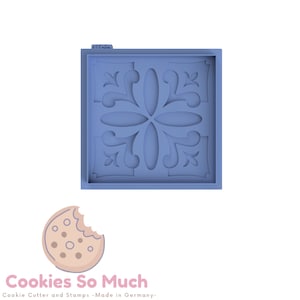 Mosaïque 3 biscuit debossser cutter, motif Amalfi, Côte Amalfitaine, Amalfi, Mariage Citron, Mariage Italien