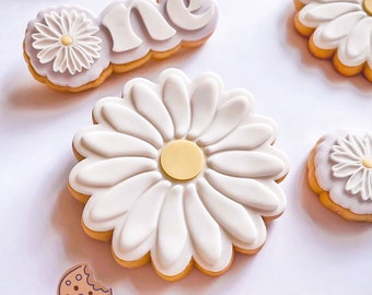 Daisy cookie stamp cookie cutter, Daisy cookie debosser cookie cutter, Daisy Flower cookie cutter, Daisy Flower cookie stamp
